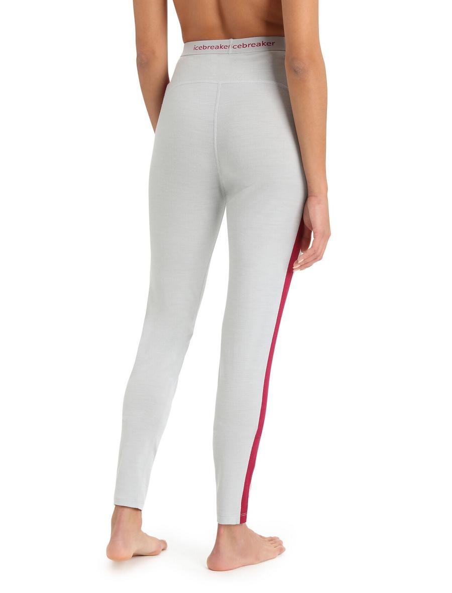 Ether / Cherry Icebreaker Merino 200 Sonebula Thermal Women's Leggings | AU 1534HAPK